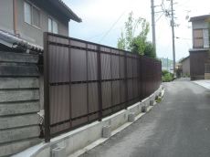 目隠しフェンス